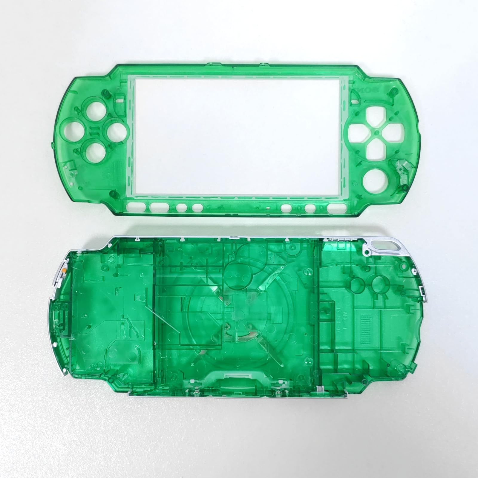 Hzxkqmil Replacement Full Housing Shell Case for Sony PSP 3000